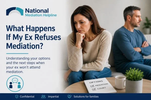 what if my ex refuses mediation ?