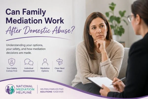 Can Family Mediation Work After Domestic Abuse?